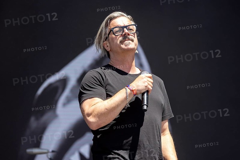 Adenau, Germany, 9 June 2024: H-Blockx (Henning Wehland, singer) play at Rock am Ring. The festival takes place at the Nürburgring race track near the town of Adenau from 7 to 9 June 2024, Europe