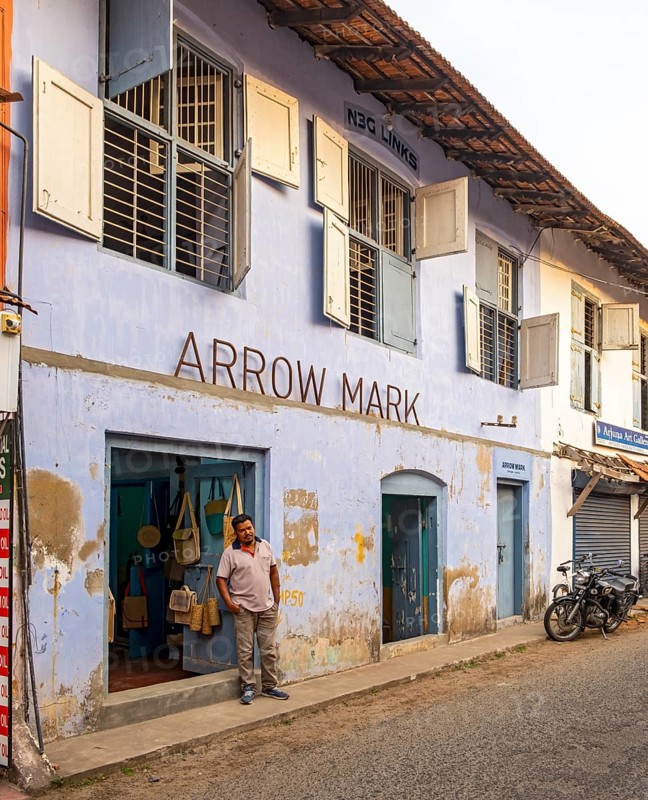 Street scene, Matancherry, Jew Town, Cochin, Kerala, India, Asia