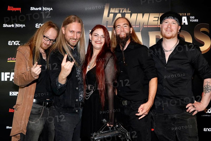 Elvellon at the Metal Hammer Awards 2024 in the Uber Eats Music Hall. Berlin, 31.08.2024