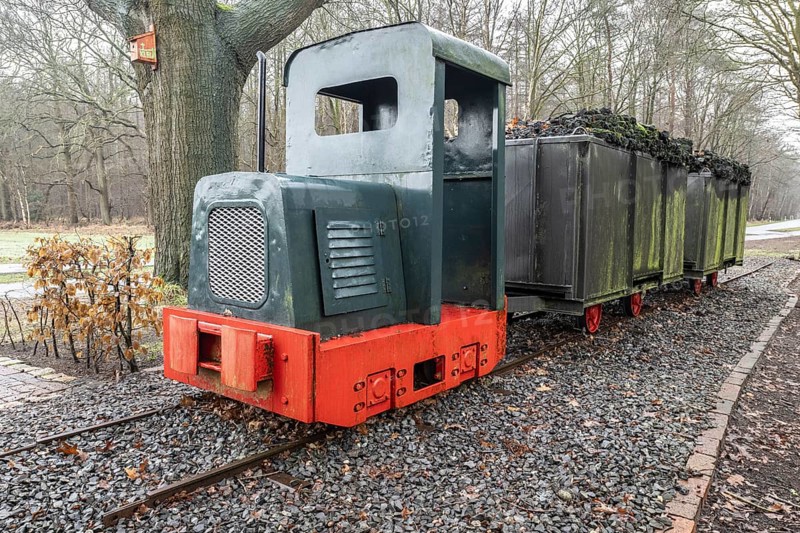 Old moor railway, peat railway, Emsland, Lower Saxony, Germany, Europe