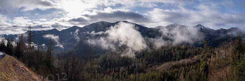 Morning fog at Großer Zellerhut, Großer Zeller Hut, Ybbstal Alps, Zellerrainstraße, Grünau near Mariazell, Styria, Austria, Europe