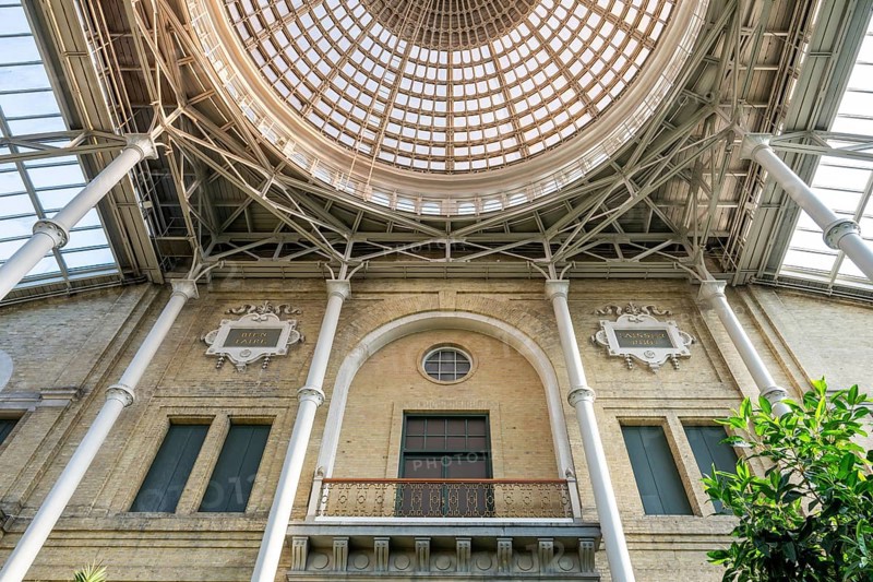 Dome, Ny Carlsberg Glyptotek or New Carlsberg Glyptothek, art museum for sculpture and painting, architects Vilhelm Dahlerup and Hack Kampmann, Copenhagen, Denmark, Europe