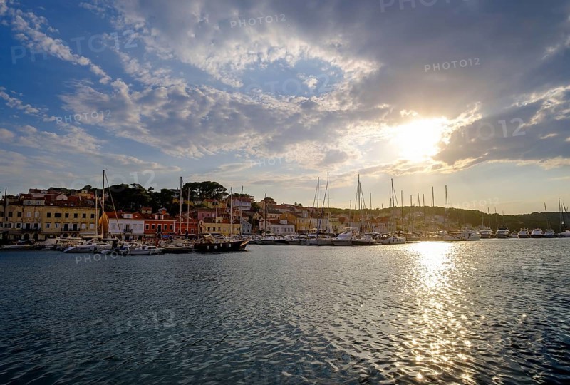 Harbour, Mali Losinj, Island of Losinj, Kvarner Gulf Bay, Croatia, Europe