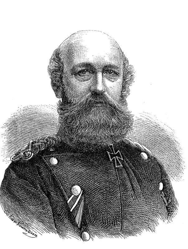 Friedrich Franz II, Grand Duke of Mecklenburg, 28 February 1823, 15 April 1883, was Grand Duke of Mecklenburg in the Mecklenburg-Schwerin region and reigned between 1842 and 1883, Historical, digital reproduction of an original from the 19th century