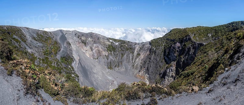 Irazu Volcano, Irazu Volcano National Park, Parque Nacional Volcan Irazu, Cartago Province, Costa Rica, Central America