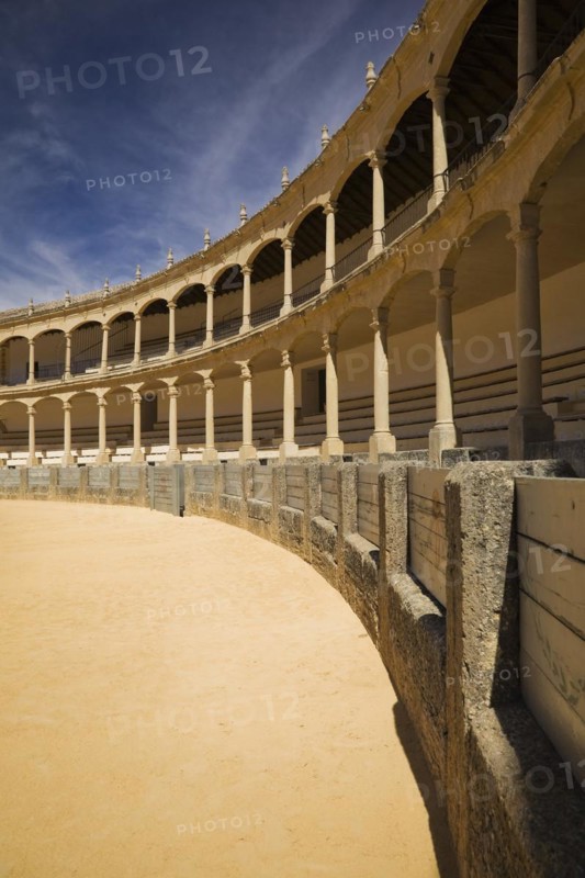 The Plaza de Toros de Ronda bullring, Ronda, Spain, Europe