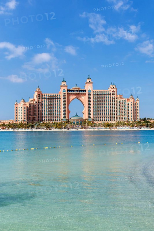 Dubai Atlantis Hotel on The Palm Jumeirah artificial island in Dubai, United Arab Emirates, Asia