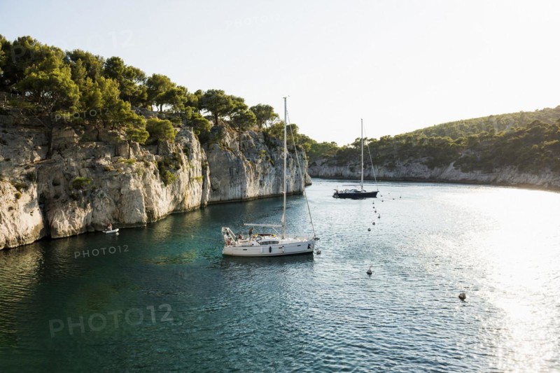 Calanque de Port Miou, Parc National des Calanques, Cassis, Bouches-du-Rhone, Provence-Alpes-Côte d'Azur, South of France, France, Europe