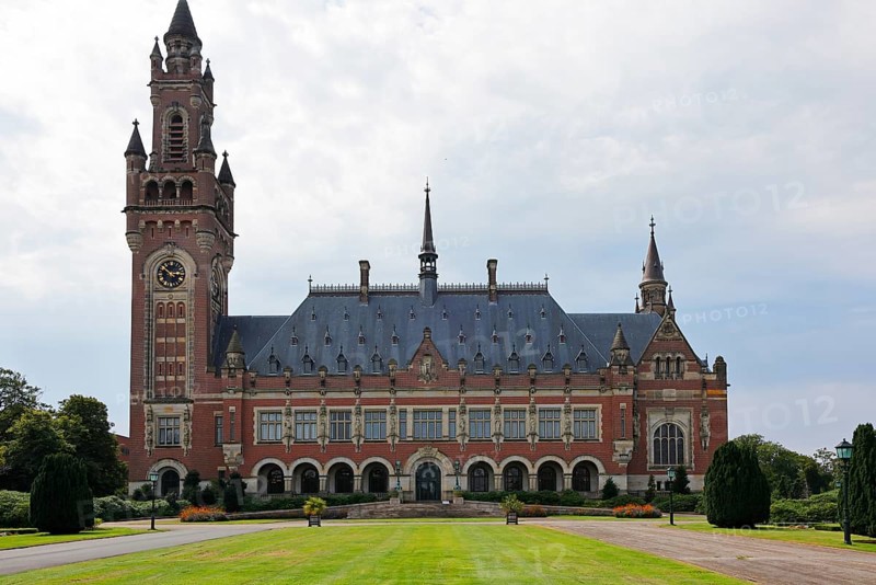 Peace Palace, seat of the International Court of Justice of the United Nations, The Hague, Netherlands