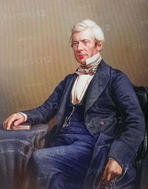 William Chambers, 1800-1883, Scottish publisher and author. Engraved by DJPound after a photograph by Mayall. From the book The Drawing-Room of Eminent Personages, Volume 2, published in London 1860, digitally restored reproduction from a 19th century original, record date not stated