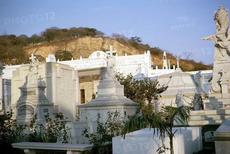 Cemetery, Guayaquil, Guayas Province, Ecuador, South America 1962, South America