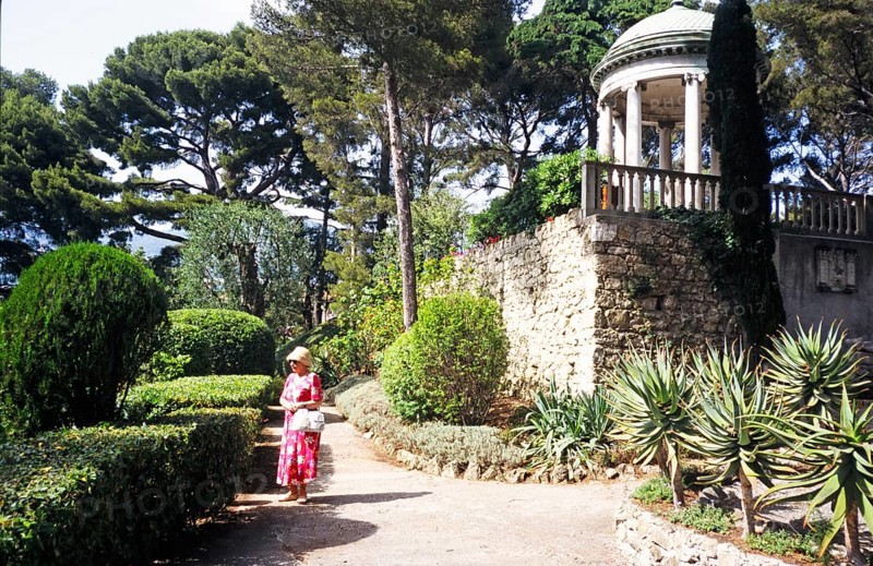 A visit to Villa Ephrussi de Rothschild, villa Île-de-France, Saint-Jean-Cap-Ferrat, French Riviera, France in 1999