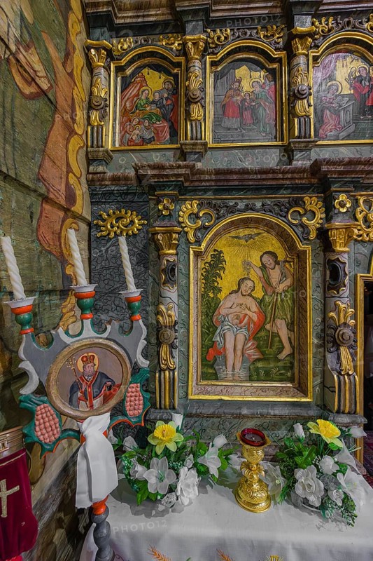 Since 7 July 2008, the wooden Greek-Catholic church of St. Nicholas in Bodružal, Slovakia, is a UNESCO World Heritage. The church dates back to 1658, Europe