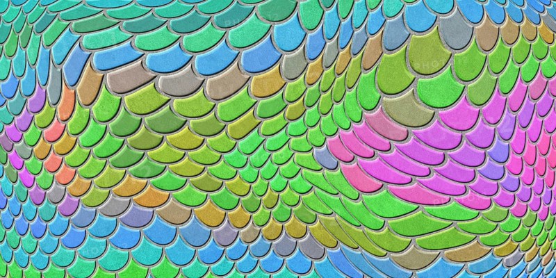 Colorful mermaid scales, fish scale, Fantasy texture