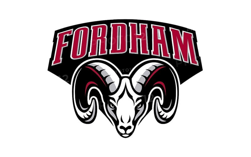 Fordham Rams Logo 2001, American colleges ncaa, Old Logo from 2001