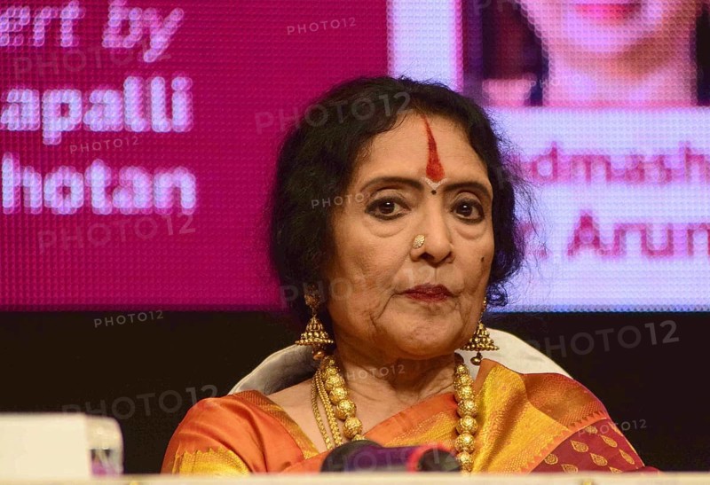 Bollywood actor and Carnatic singer Vyjayanthimala during M S Subbulakshmi Centenary Awards, in Mumbai