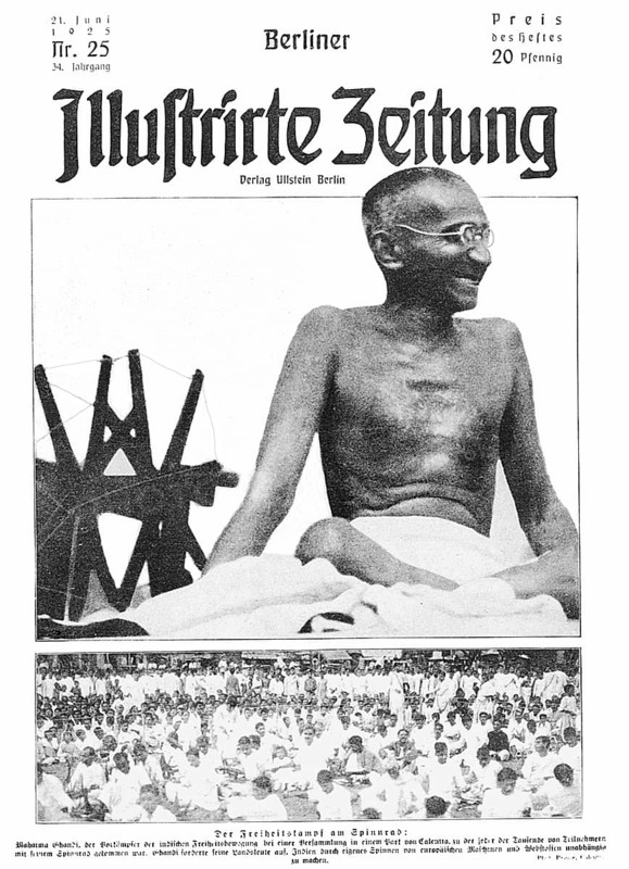 FrontPage of a German paper of June 21, 1925