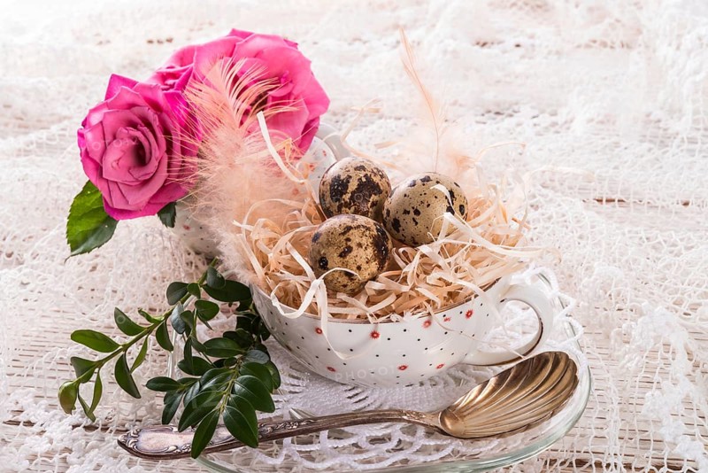 Quail's eggs