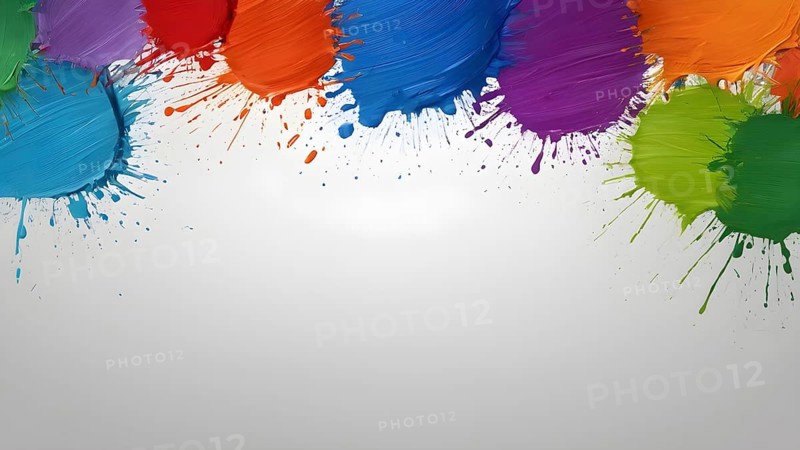 Color background for invitation or greeting card design. . template layout design for invite card, AI generated image. AI