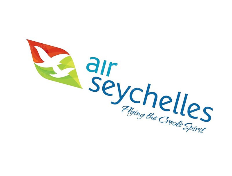 Rotated to right, Air Seychelles logo, Airline, Logo