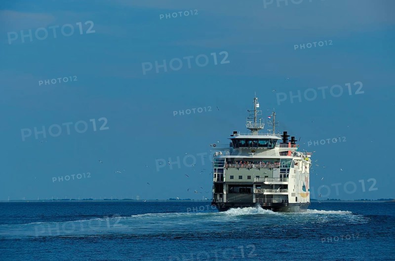 Ferry Dokter Wagemaker, between Den Helder and Texel, island of Texel, North Holland, Netherlands