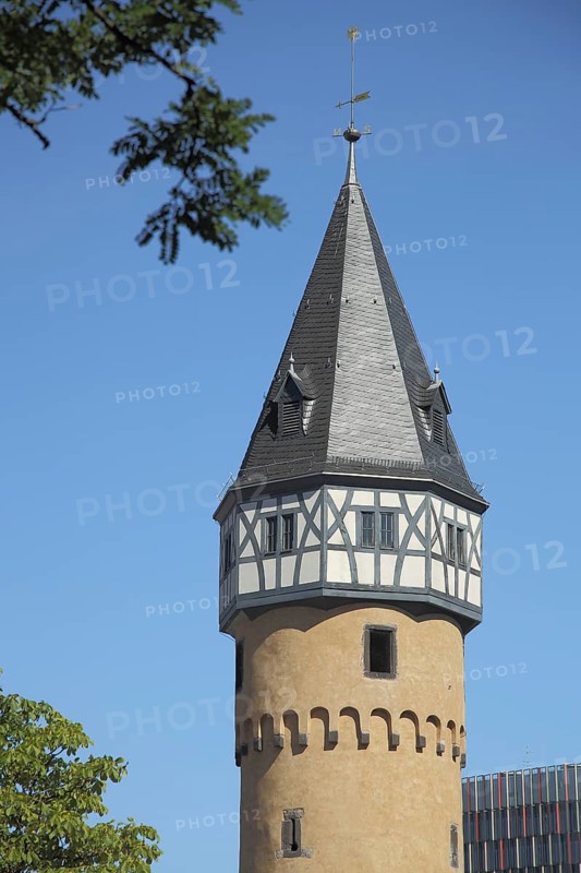 Wartturm an der Bockenheimer Warte, Tower, Bockenheimer, Main, Frankfurt, Hesse, Germany, Europe