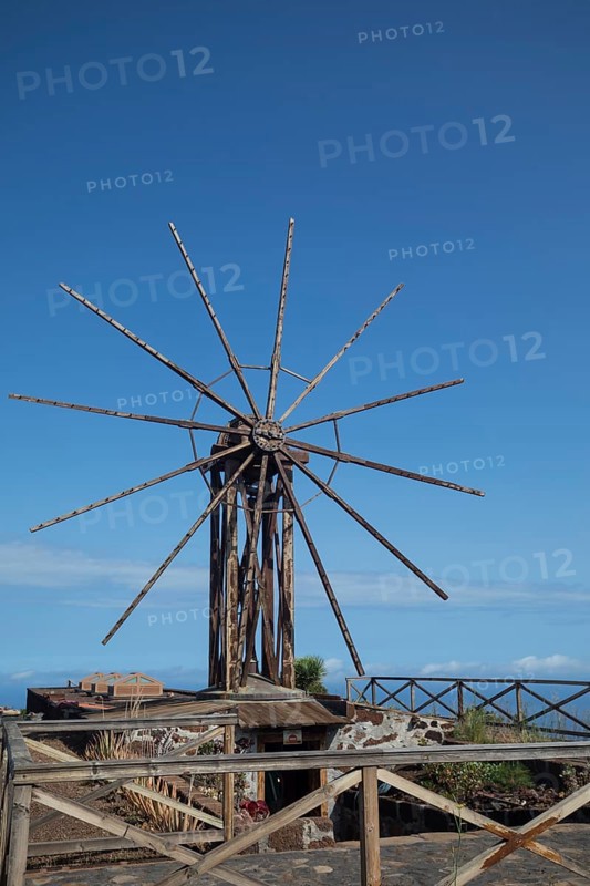 Mill Museo de Interpretación del Gofio, Buracas, Island of La Palma, Spain, Europe