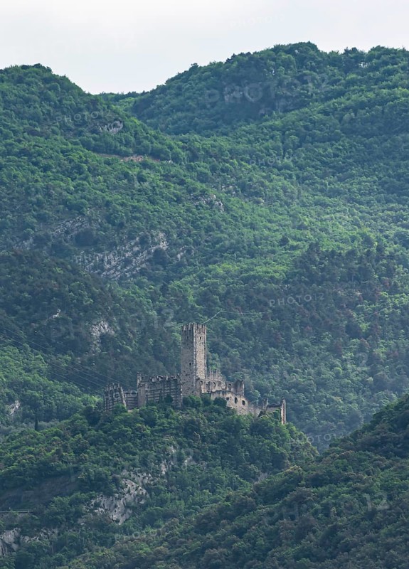 Castle, Castel Drena, Arco, Trentino-Alto Adige, Italy, Europe