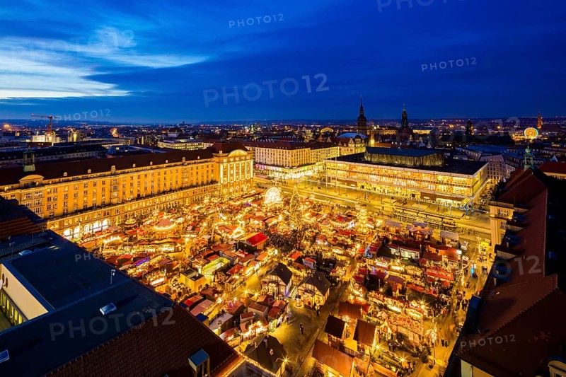 The Dresden Striezelmarkt, which has been held since 1434, is the oldest Christmas market in Germany and takes place on the Altmarkt. In 2009 the market was redesigned, a special landmark is for example the world's largest Schwibbogen. In 2020, the market was cancelled due to the Corona crisis