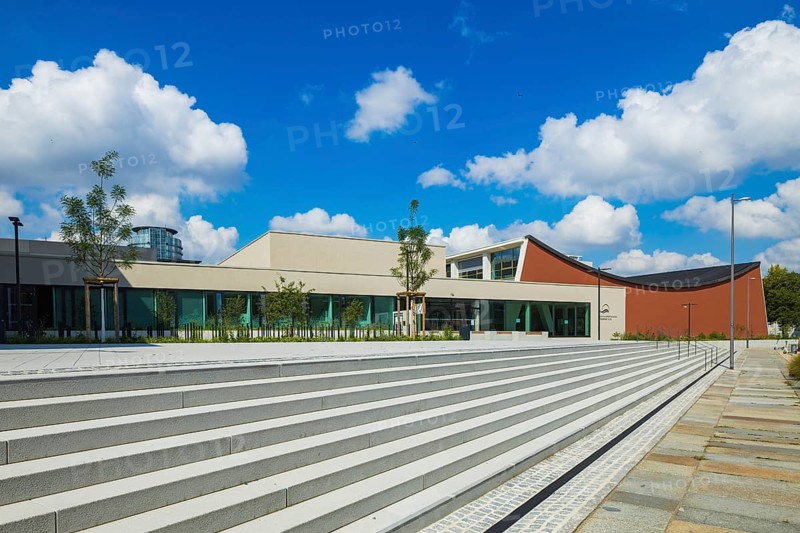 Swimming and diving hall Freiberger Platz