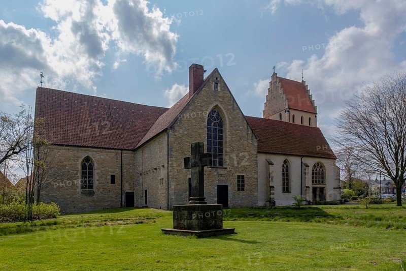 Evangelical Great Church, Burgsteinfurt, Steinfurt, Münsterland, North Rhine-Westphalia, Germany, Europe