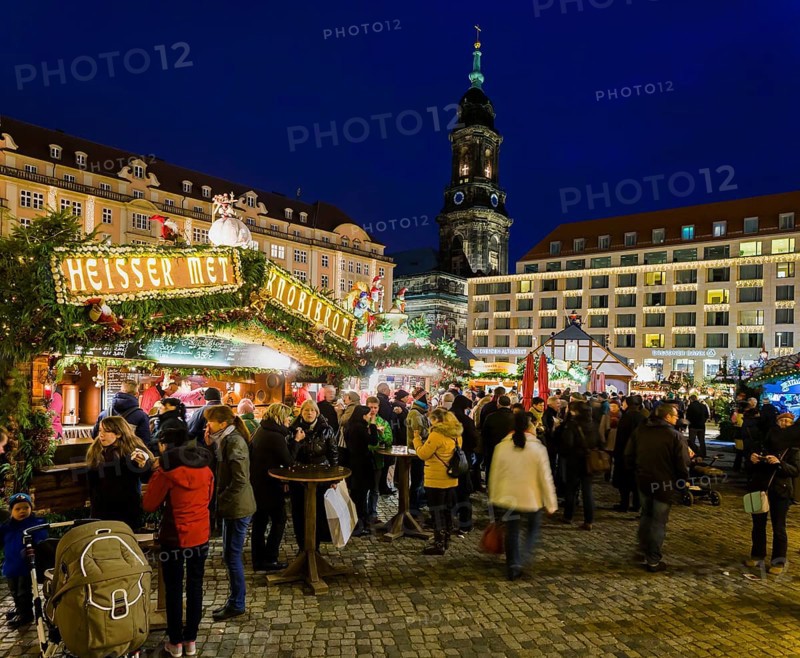 The Striezelmarkt, which has been held since 1434, is the oldest Christmas market in Germany and takes place on the Altmarkt. In 2009 the market was redesigned, a special landmark is for example the world's largest candle arch