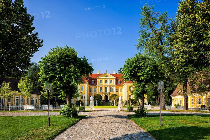 Baroque Rammenau Castle, Rammenau Castle in Rammenau near Bischofswerda in the district of Bautzen is one of the most beautiful preserved baroque country castles in Saxony