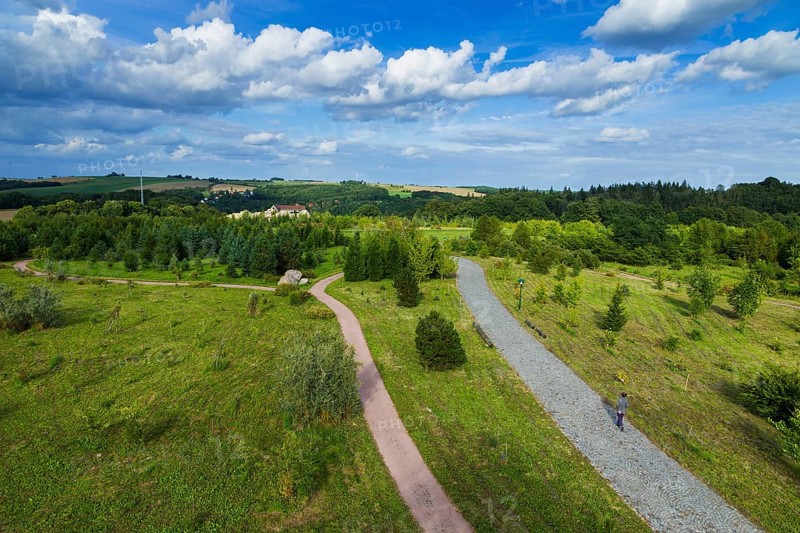 The Forest Botanical Garden Tharandt is an institution of the Technical University of Dresden and at the same time the Saxon State Arboretum. It houses single stem woody plants and has been greatly expanded since 1997 to include North American forest formations