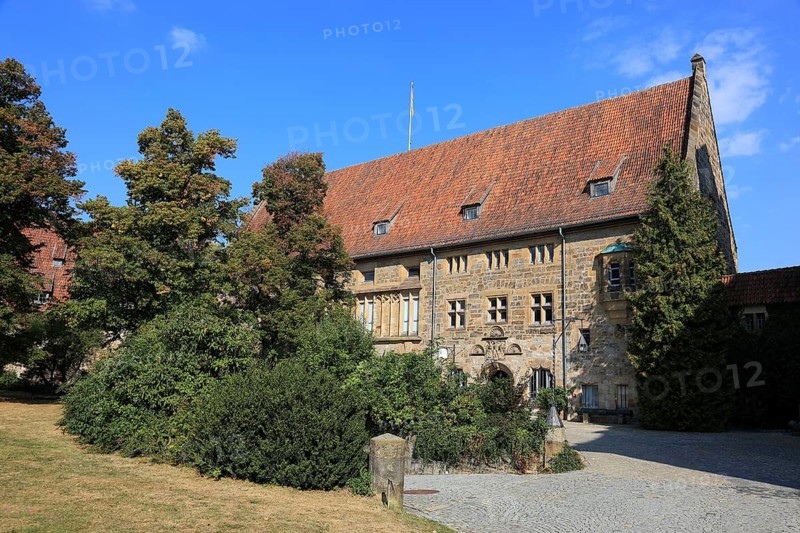 The Carl-Eduard-Bau of the Veste Coburg, Coburg, Upper Franconia, Bavaria, Germany, Europe