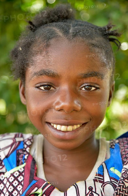 Girl, Portrait, Nkala, Bandundu Province, Democratic Republic of the Congo