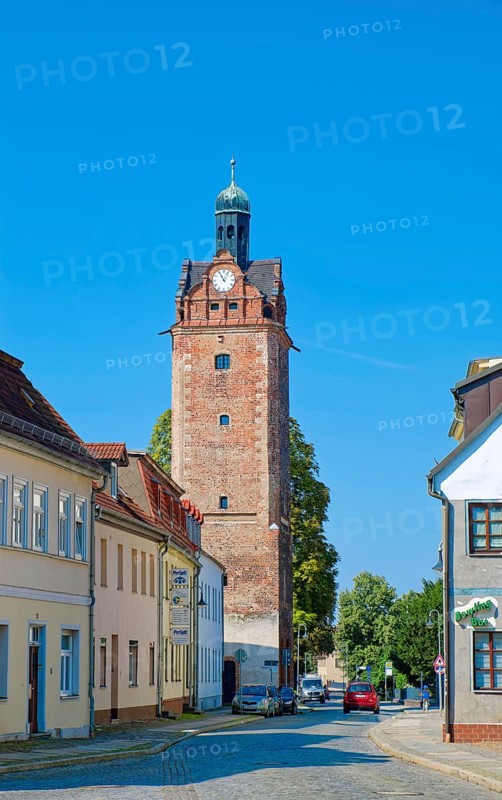 Hallescher Turm, Delitzsch, Saxony, Germany, Europe