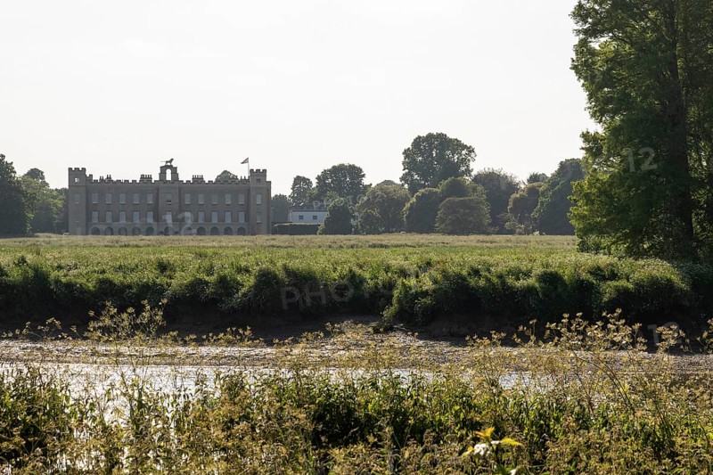 Syon House, family seat of the Dukes of Northumberland in London, Isleworth, Hounslow district, London, England, Great Britain