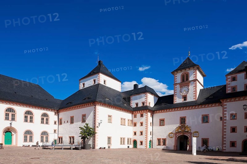 Augustusburg Castle, castle courtyard