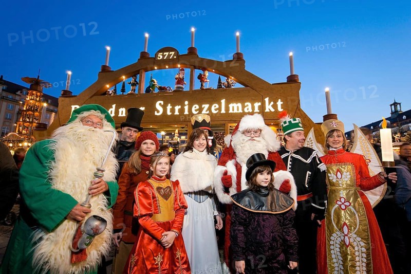 The Striezelmarkt, which has been held since 1434, is the oldest Christmas market in Germany and takes place on the Altmarkt. In 2009 the market was redesigned, a special landmark is for example the world's largest candle arch