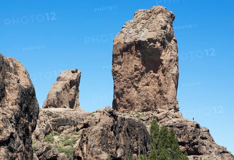 Roque Nublo in Parque Rural del Nublo, Las Palmas Province, Gran Canaria, Canary Islands, Spain, Europe