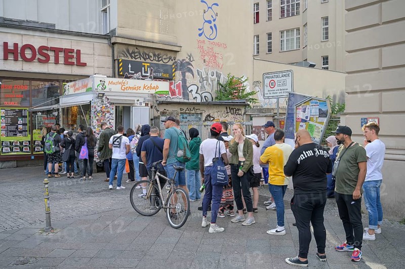Mustafa's Gemüse Kebap, Mehringdamm, Kreuzberg, Berlin, Germany, Europe