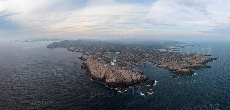 Lindesnes lighthouse at Norway's southernmost point, South Cape, Norway, Europe