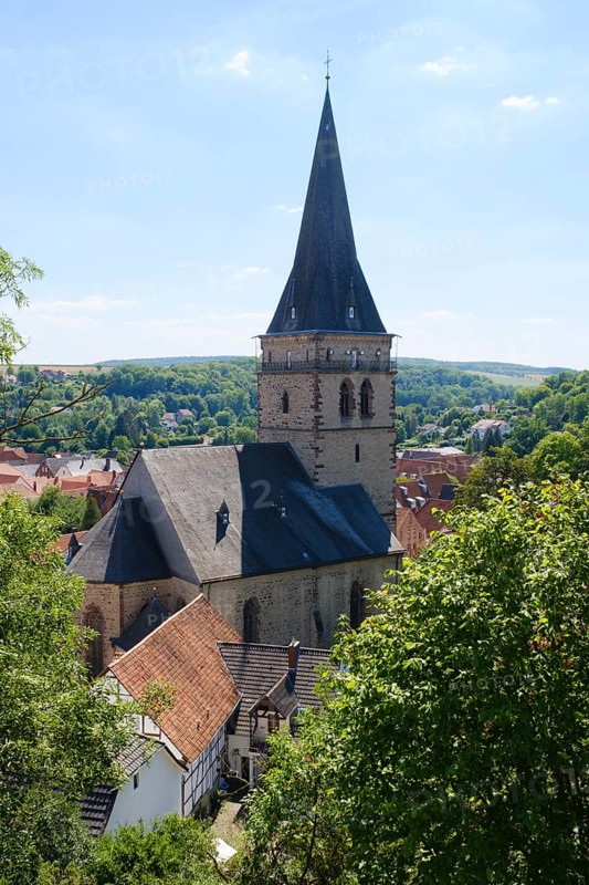 St. Maria Heimsuchung Catholic Parish Church, Old Town Church, Old Town, Warburg, North Rhine-Westphalia, Germany, Europe