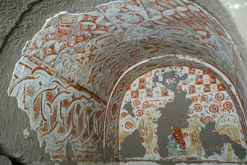 Agacalti Church, Ihlara Valley, Güzelyurt, Cappadocia, Turkey, Asia