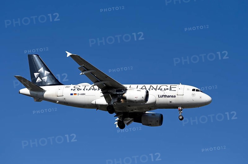 Aircraft Lufthansa, Airbus A319-100, D-AIBH