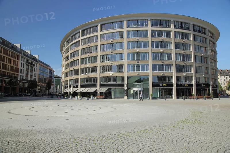 Walther-von-Cronberg-Platz with Colosseo, Sachsenhausen, Main, Frankfurt, Hesse, Germany, Europe