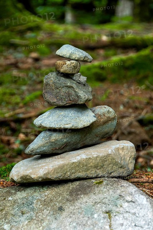Stones stacks. France