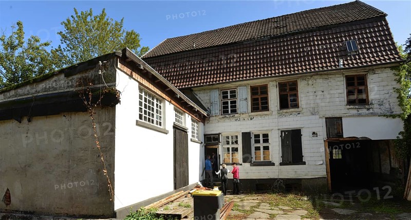 The Open Monument Day on 10.09.2017 in Iserlohn. Monument Altstadt 52 under renovation, Germany, Europe
