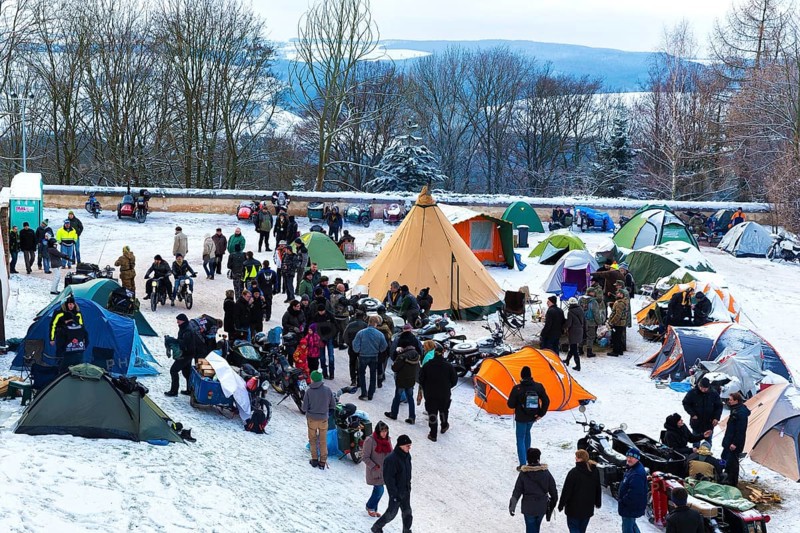 42nd Winter Meeting for Motorcyclists Augustusburg Castle